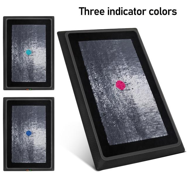 TEMU Bead Golf Swing Practice Pad, Pearl Scale Track Recording Pad, Impact Pad, Home And Outdoor Practice Assistance Pad, Track Recording Pad