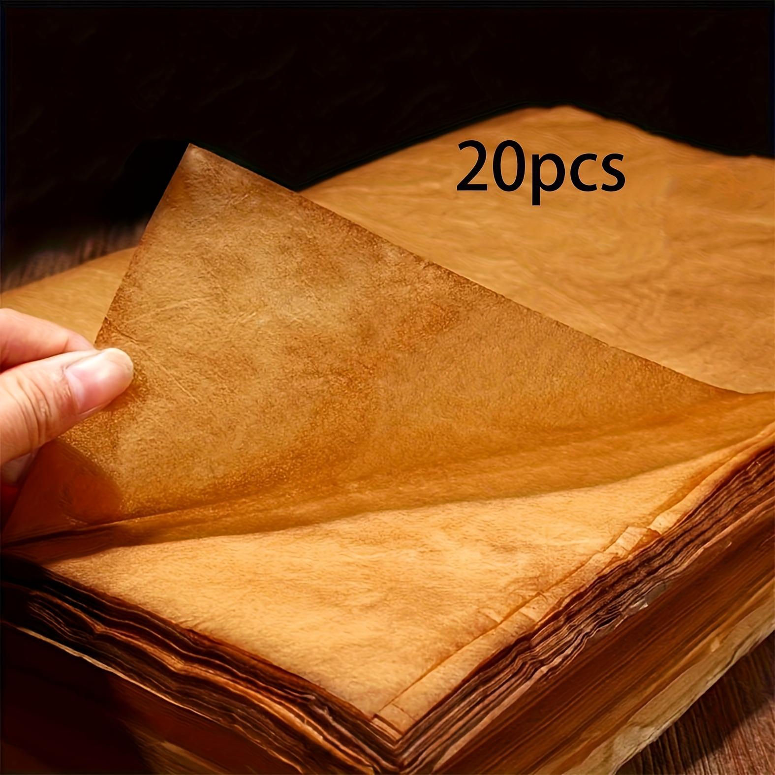 TEMU Vintage Cicada-wing Calligraphy Paper - Tear-resistant & Ink-proof, Traditional Chinese Painting, , Diy Crafts For Artists, Calligraphers, Stationery Collectors