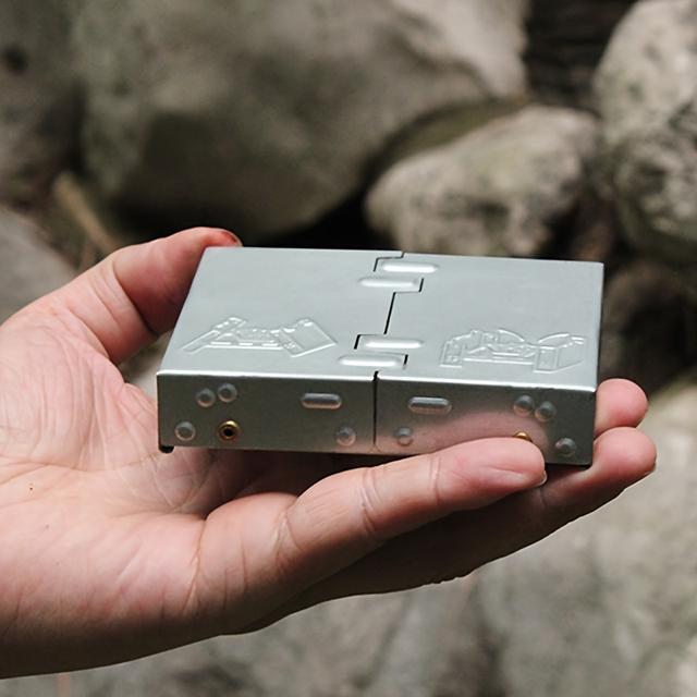 TEMU 1 Small Stove, Stove, Suitable For Outdoor Camping And Survival, Portable Burner For And Camping, Outdoor Supplies