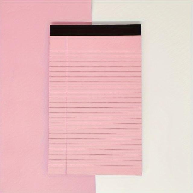 TEMU Cute And Sweet Pink A5 Notepad For Office Notes.