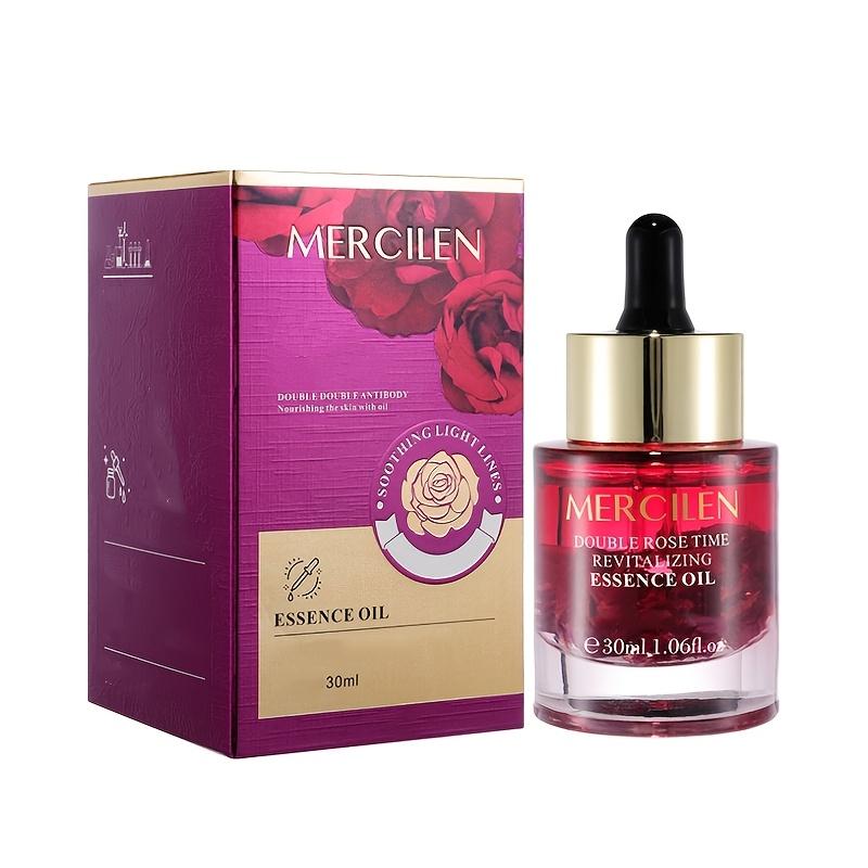 TEMU Mercilen Rose Essential Oil, Hypoallergenic Plant-based Squalane, Natural Moisturizing For , Unisex Adult Light Beige Care