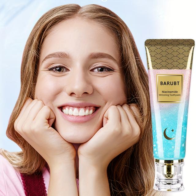 TEMU Nicotinamidos fogkrém - Mentol, kókuszolaj és aloe vera frissíti a leheletet, mélyen tisztítja a fogfelületet, napi szájápolás férfiaknak és nőknek