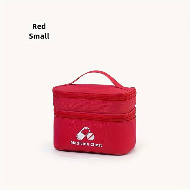 TEMU Double- Large Kit For , & - Portable Bag, Red