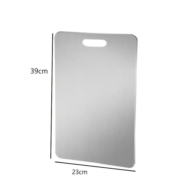 TEMU Premium Titanium Cutting Board Set - Durable, Easy To Clean, , Space-saving, Rust-resistant, And Bpa-free, Safe For Food Preparation