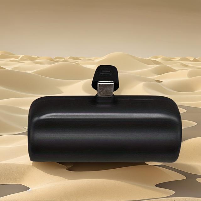 TEMU Mini Portable Mobile Power Bank (for Type-) (5000). Compact And Easy To Carry, Easily Put Into Your Pocket Without Any .