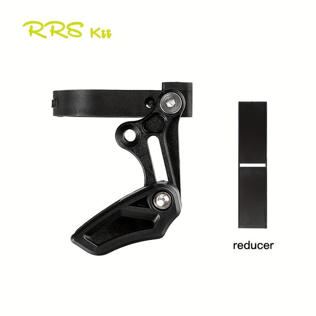 TEMU Guía de cadena para bicicleta de montaña Rrskit, estabilizador de cadena de dientes positivos y , cadena de delantera para bicicleta de montaña, presión para caídas de