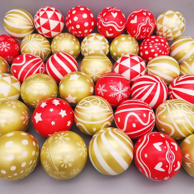 TEMU 30-pack Red And Golden Christmas Ornament Balls, Perfect For Holiday Decorations, Party Favors, Events, And Celebrations – Christmas Accessories
