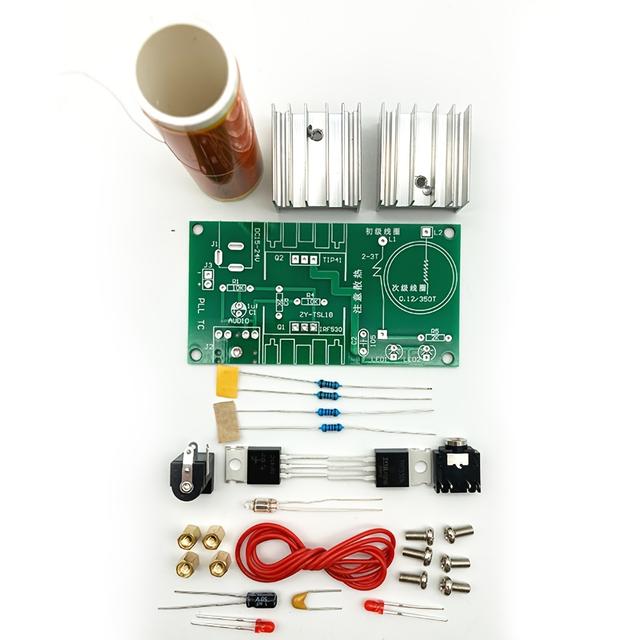 TEMU Desktop Tesla-Spule Wissenschaftsspielzeug Elektromagnetische Demo Kit Kreatives STEM Geschenk für Wissenschaftsbegeisterte
