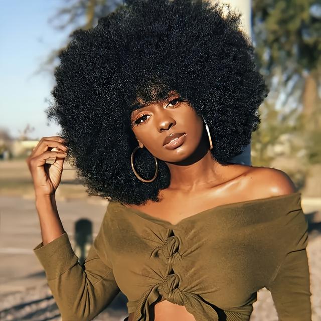 TEMU Afro Head Cover