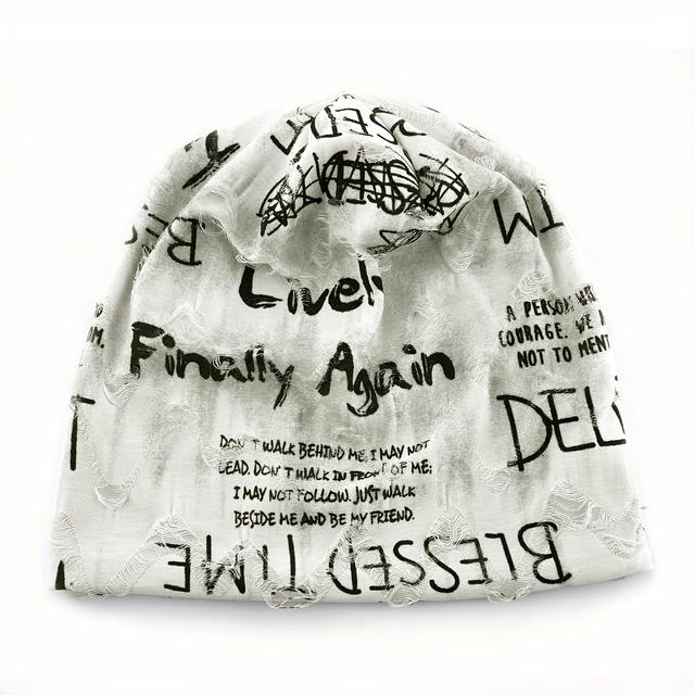 TEMU Universal Neutral Beanie Retro Trendy Fashion No-brim Wide Brim Turban Spring Summer Autumn Unisex