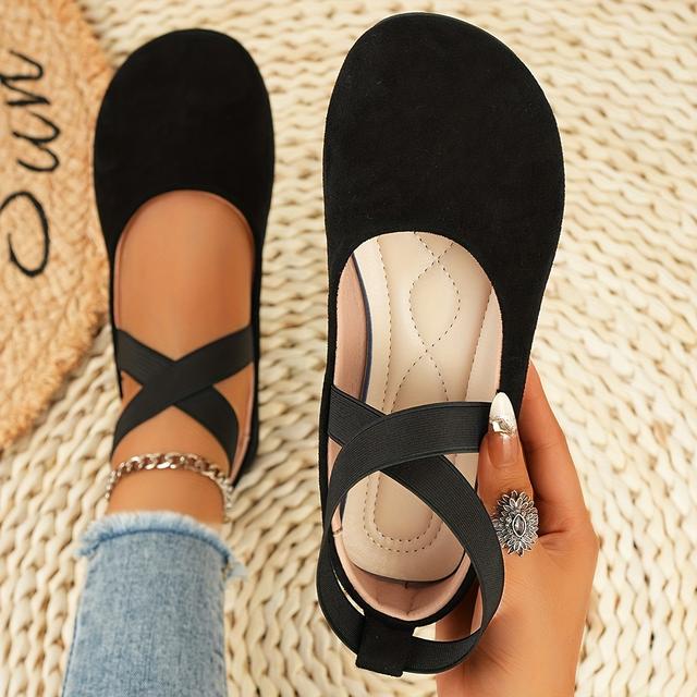 TEMU Fashionable Casual Ladies Flat Sole, Women Shoes