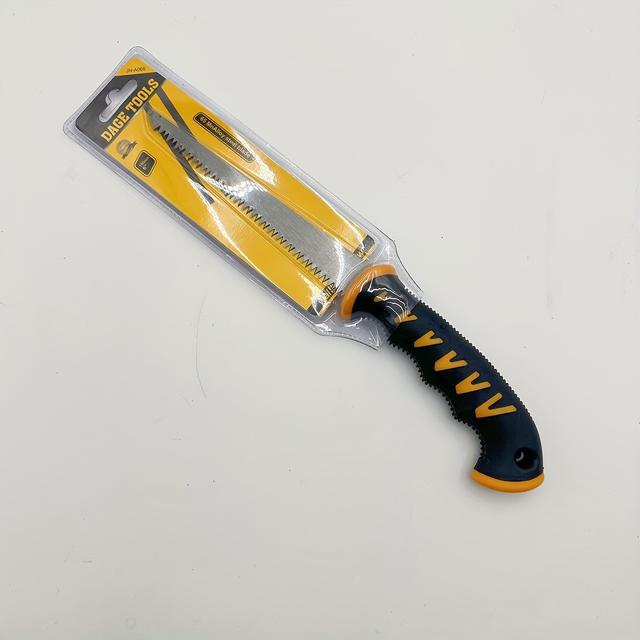 TEMU 6 Inches Jab Saw, Drywall Cutter, High Carbon Steel Blade For Precise Cutting, Suitable For Drywall, Plasterboard, Slate, Wood, Saw With And Non-slip Handle, Keyhole Saw, Hand Tool For Decoration