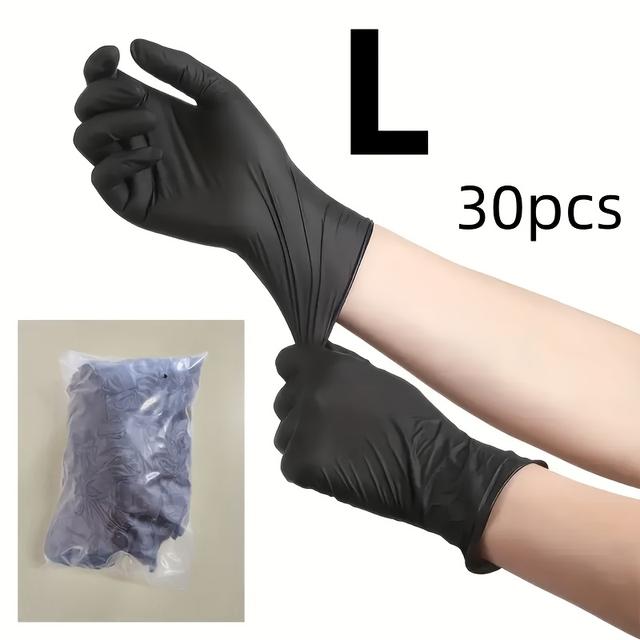 TEMU Disposable Nitrile Gloves - Lightweight, Suitable For Home Cleaning, Pet Care, Hair Dyeing - And Alcohol-free, Multi-functional Cleaning Gloves, Stylish Cleaning Gloves, To Kitchen Users
