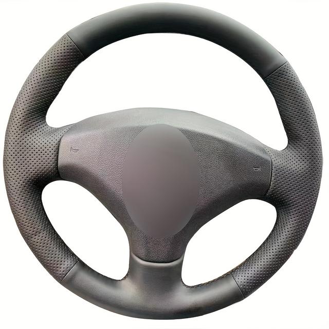 TEMU Hand-stitched Steering Wheel Cover For , Comfortable Feel