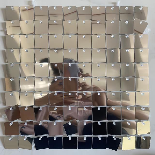 TEMU 24pcs Glitter Sequin,golden/ Shimmer Wall Backdrop Panels,wedding, Birthday, Anniversary Bridal Shower Party Background Decoration