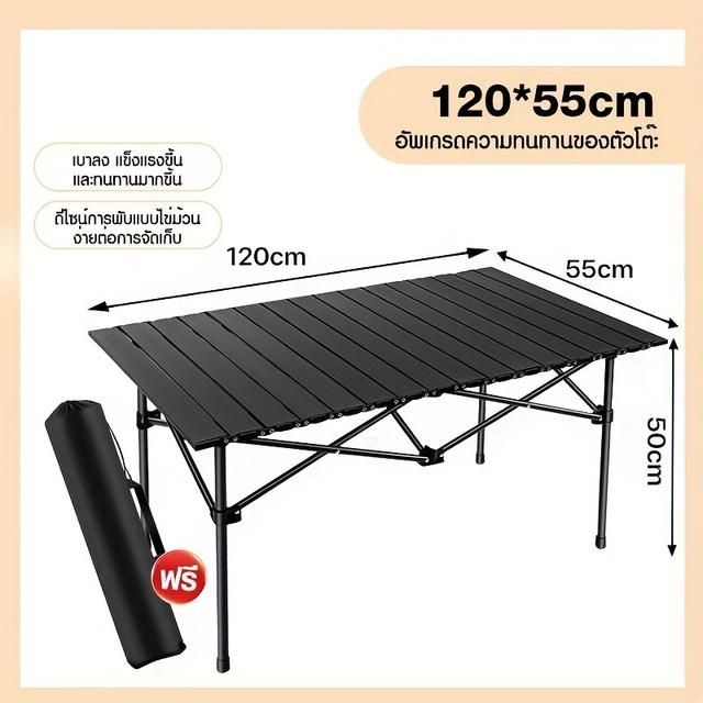 TEMU โต๊ะพับกลางแจ้ง