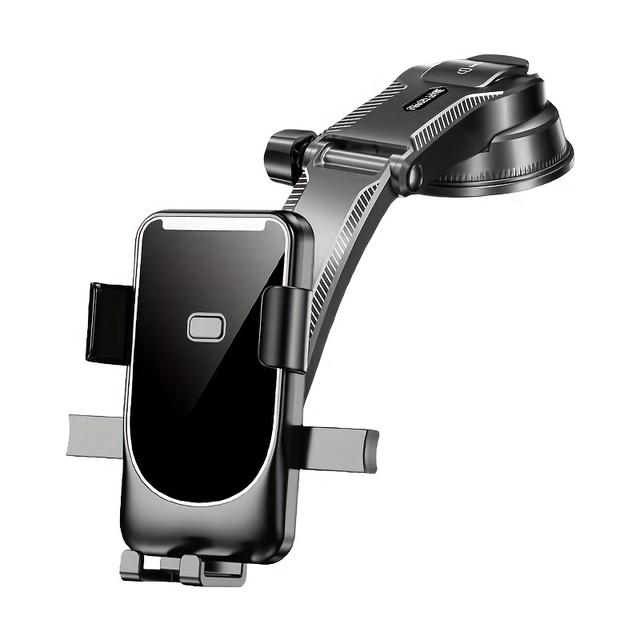 TEMU Wielofunkcyjny uchwyt samochodowy na telefon z przyssawką; Konsola środkowa; Modny uchwyt na telefon; Obrotowy uchwyt samochodowy 360°