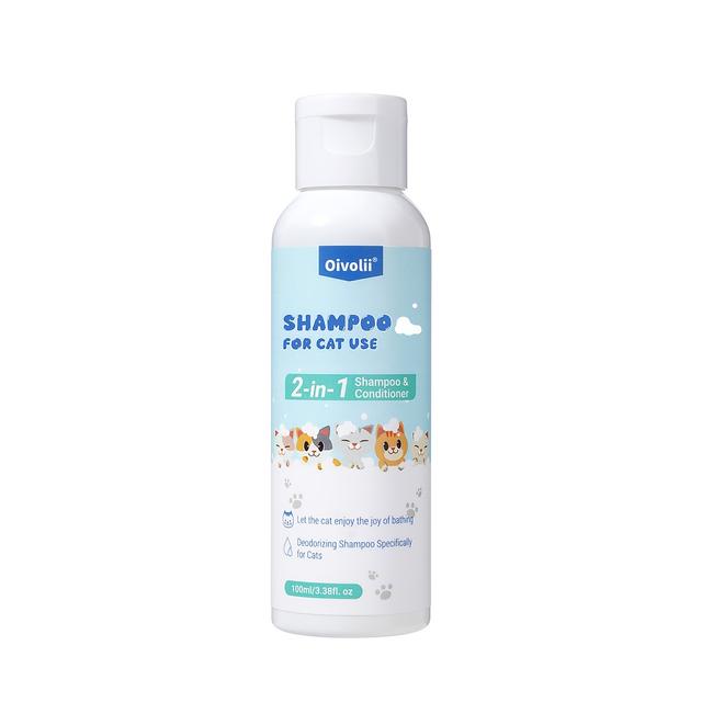 TEMU Cat Shower Gel, Designed For Cats, With Plant Extracts For Deep Cleansing And Fragrance, For Households With , Pet Bathing Tool