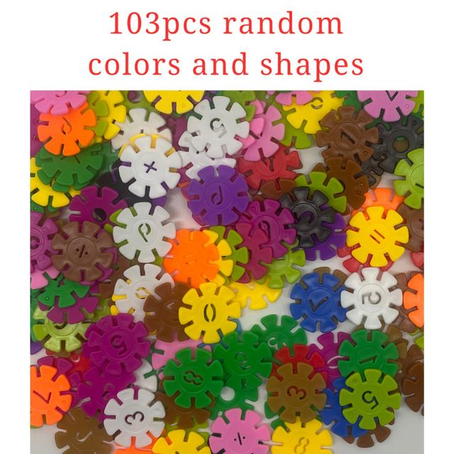 TEMU Stem Circular Number Construction Toy - Enhance Problem- , Hand-eye Coordination, And Basic Math Understanding For Kids