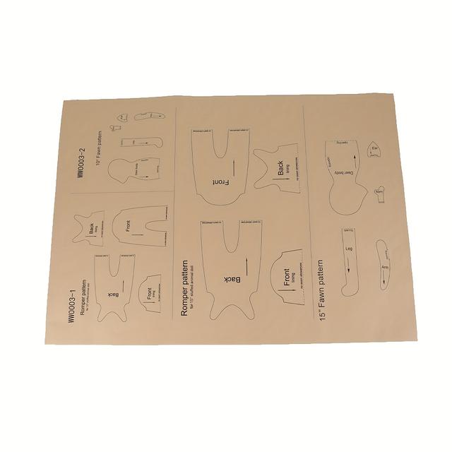 TEMU Verschillende maten naaipatronen voor sprookjestochten, inclusief beginner-vriendelijke opties en sjablonen voor het maken van handgemaakte kledingstukken