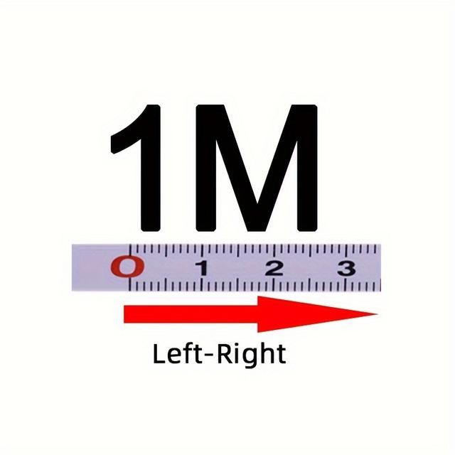 TEMU Cinta métrica de metal autoadhesiva: Precisión elevada, sin láser, Adecuada para uso industrial y científico