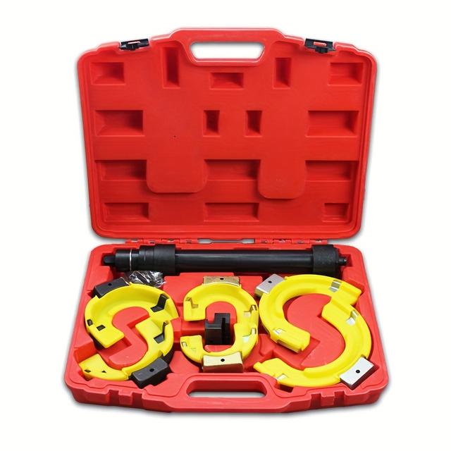 TEMU Sonnewelt Universal Spring Compressor Strut For Mcpherson 3 Clamping Heads Strut Systems Tuning Tool Struts Carrying Case