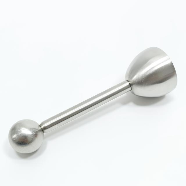 TEMU 304 Stainless Steel Elastic Egg Cracker, Manual Egg Shell Opener
