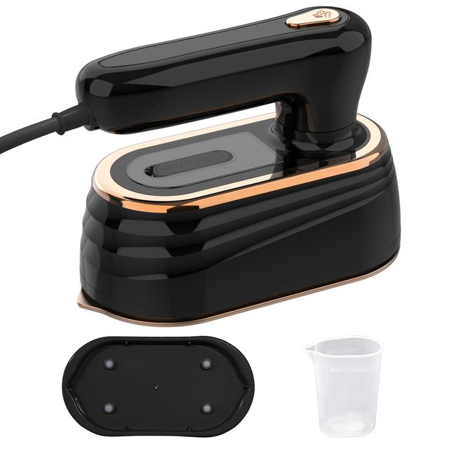 TEMU 1pc Pancerka Handheld Garment Steamer Iron | 1200w 2-in-1 Ironing & Steaming, Large Soleplate, Fabric Wrinkle Remover For Home And Travel, Eu Plug