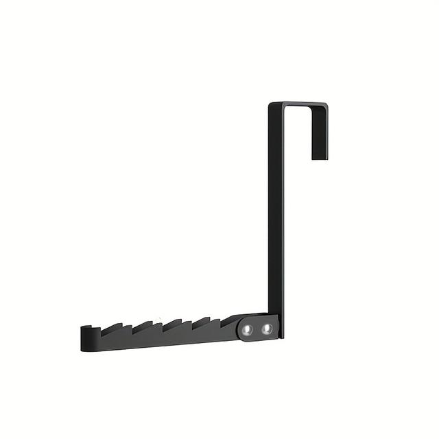 TEMU Über-der-Tür-Haken-Aufhänger Trockenständer - Bohrfreier Kleiderhaken für den Hausgebrauch, Geeignet für Hinter Türen Balkone