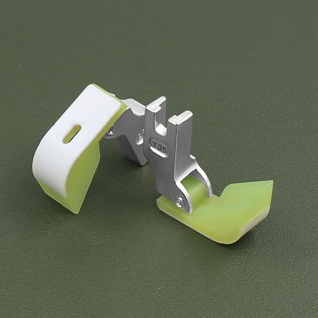 TEMU Quilting Presser Foot For Down Jackets - Plastic Boat-shaped Design Prevents Snagging - For / Stuffing - Fits Home & Industrial Sewing Machines