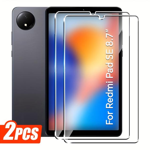 TEMU Zestaw 2 sztuk specjalnie zaprojektowanych ochraniaczy ekranu do Xiaomi Redmi Pad z hartowanego szkła, odpornych na zarysowania i bez pęcherzyków (zestaw 3 szt.)