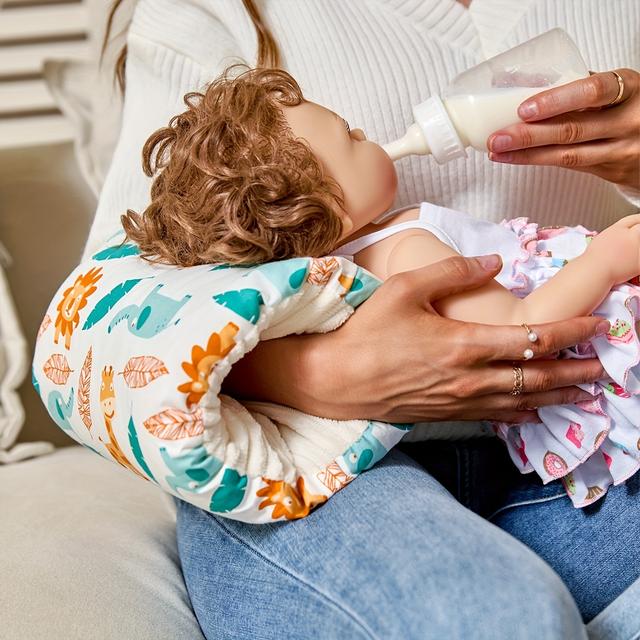 TEMU Pohodlný polštář na rameno do kolébky, podpora kojení, pohodlný polštář pro miminko do kolébky, polštář na rameno pro krmení, cestovní kojenecký polštář