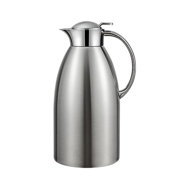TEMU 3l Matte End Stainless Steel Insulated - Double-walled Vacuum-sealed Thermal Container For Hot And Cold Drinks, Sturdy And Portable, Ideal For Home And Workplace