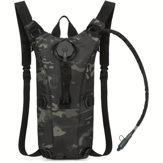 TEMU Tactical Water Hydration Pack Outdoor 3l Water Bladder Carrier Backpack Leakproof For Running Jogging Cycling Hiking