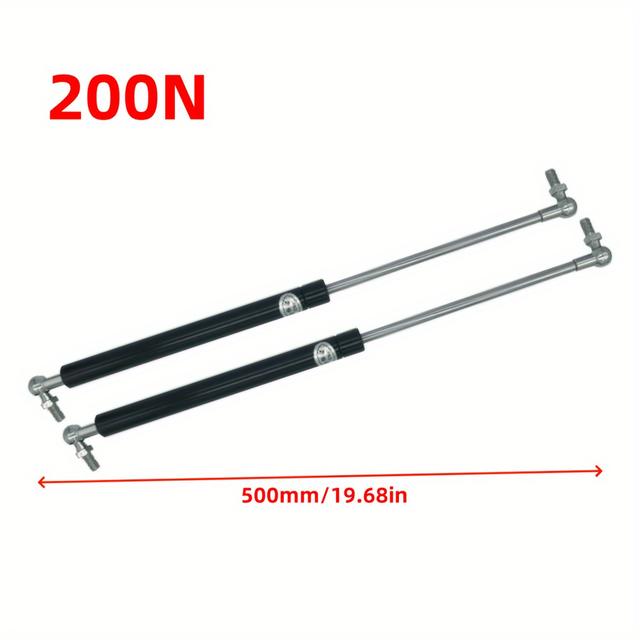 TEMU 2x 300-600mm 200n Car Struts Front Bonnet Hood Rear Trunk Tailgate Boot Shock Lift Strut Support Bar Gas Spring