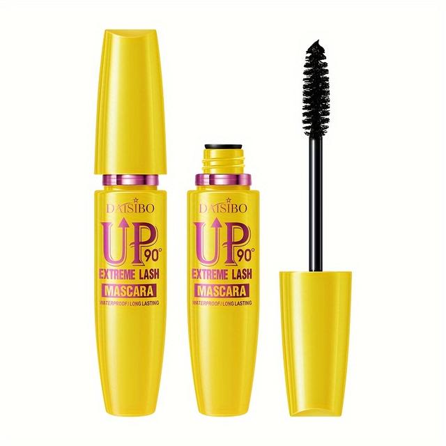 TEMU Daisibo 4d Lash Mascara - , Volumizing & , Longer & Thicker Eyelashes, Waterproof, , Fast & Easy Application, Hypoallergenic For Types, Makeup| Branding|hypoallergenic Makeup