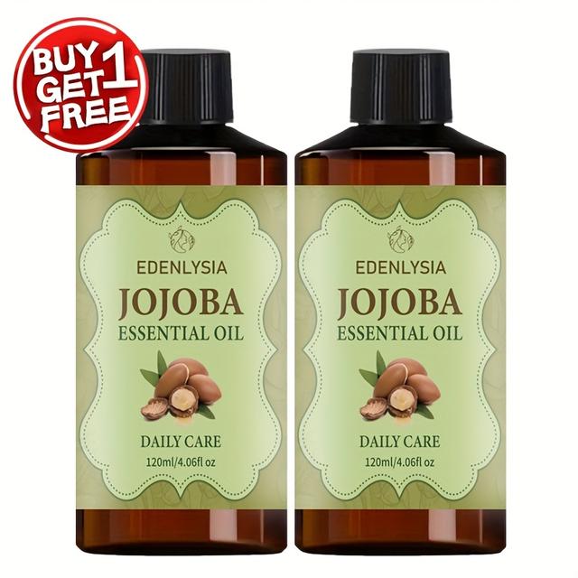 TEMU EDENLYSIA Óleo de Jojoba - Compre 1 Leve 1 Grátis, Sem Hexano, Óleo Hidratante para Pele e Cabelo - Versátil para os Tipos de Pele, com o Cabelo, da Pele