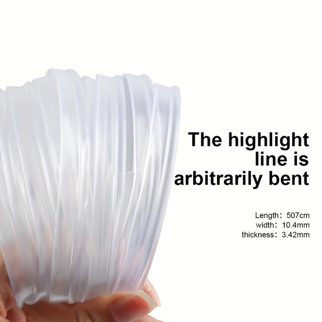 TEMU 5m Automotive Led Interior Decorative Lights With Rgb Neon Car Diy Unique Styling Atmosphere Lighting