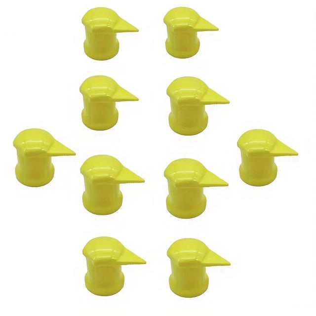 TEMU 32mm Car Wheel Truck Tire Nut Indicator, Tire Screw Tightness Detection, Nut Dust Cover, Fastening Mark, Screw Protection.