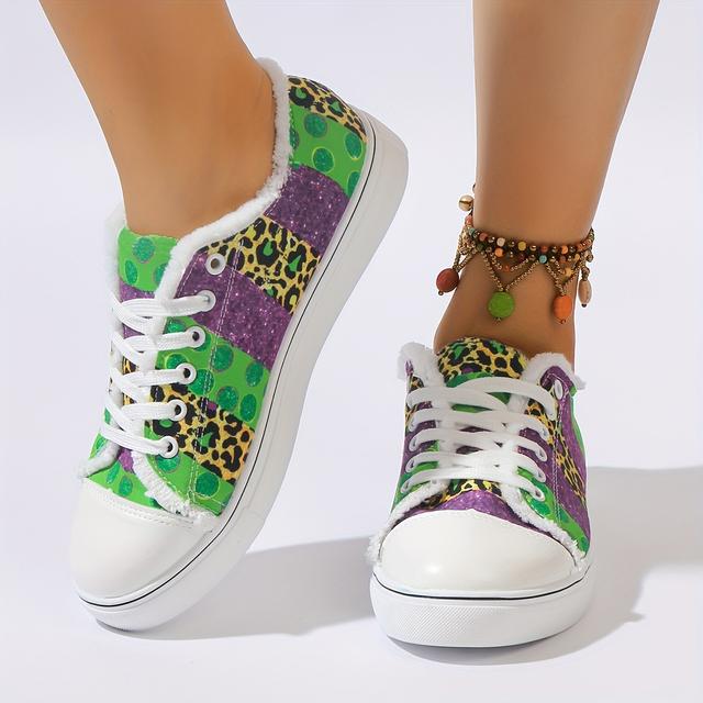 TEMU Casual Flat Sneakers, Women Shoes