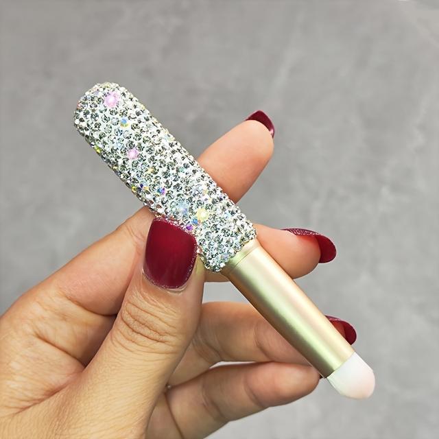 TEMU High-quality Lip Brush With, Multi-functional Blending And Concealer Brush, Creative Lip Makeup Brush