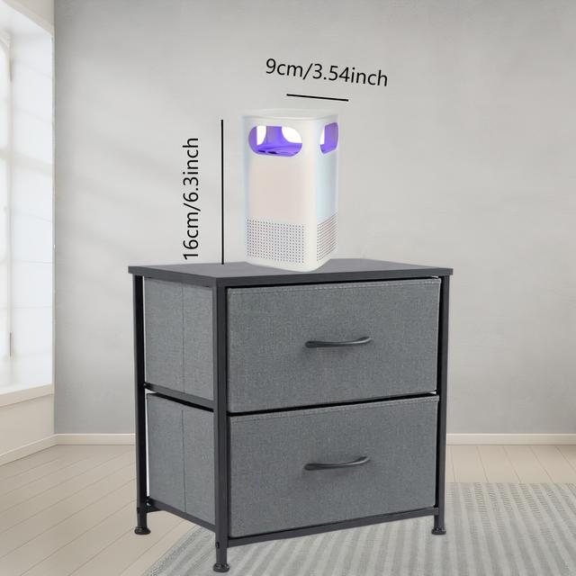 TEMU Ny luftrenser, plug and play, absorberer lukt og røyk, egnet for soverom og stuer