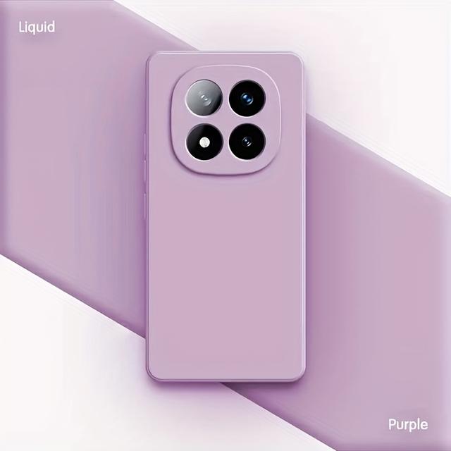 TEMU Flüssige Handyhülle für Xiaomi Redmi Note 14/13 Pro 5G - Weich, Kratzfest, Stoßfest mit Mikrofaserfutter, Langlebiger Schutz