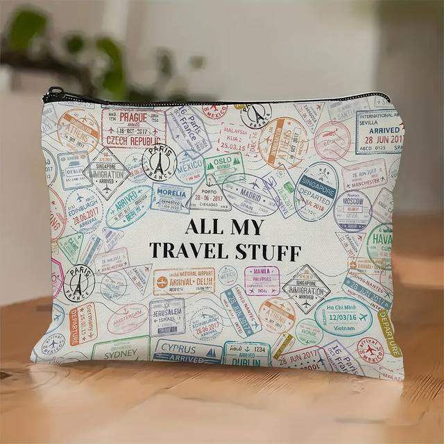 TEMU Acessórios de Viagem para de Maquiagem para Mulheres de Maquiagem Artigos de Higiene Pessoal para Mulheres Presente de Viagem para de Viagem