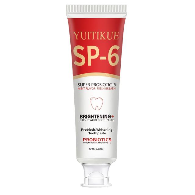 TEMU Probiotic Toothpaste With Peppermint For A Refreshing Breath, Free From, Provides Gentle Deep Cleaning And For Teeth And Mouth, Hotluck Toothpaste With Collagen