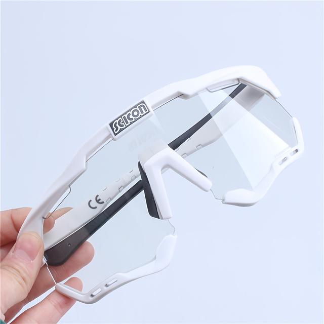 TEMU Photochromic Glasses Bicycle Glasses Sports Men's Mtb Eyewear Protection Goggles