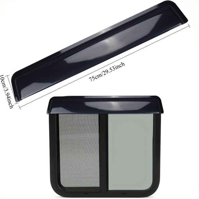 TEMU Tapacubos para Ventanas de RV, Múltiples Tamaños, Material ABS, Fácil Instalación, Adecuado para Autocaravanas, Coches y Remolques