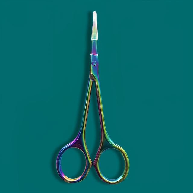 TEMU Körömvágó olló, körömágyi bőr eltávolító, rozsdamentes acél elhalt bőr eltávolító manikűr eszköz, nagy pontosságú rozsdamentes acél körömvágó - Kifinomult, ívelt végű manikűr olló