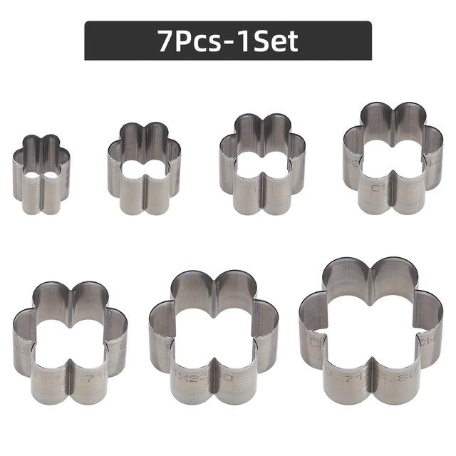 TEMU 7pcs/Conjunto de de con de cortar - Herramienta de punzón de de metal huecos, DIY Trabajadores de , y entusiastas