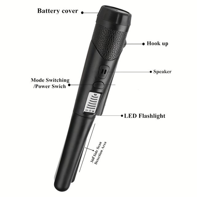 TEMU Professioneller Hand-Metall-detektor zur Lokalisierung und Suche nach Gold